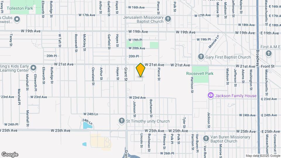 2168 Lincoln St Map and Location Details