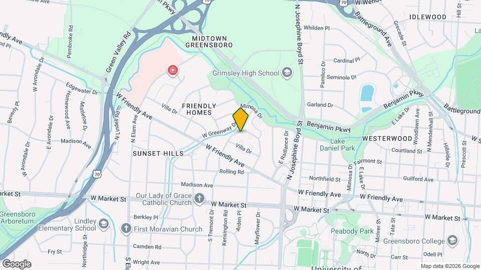 516 N Tremont Dr Map and Location Details