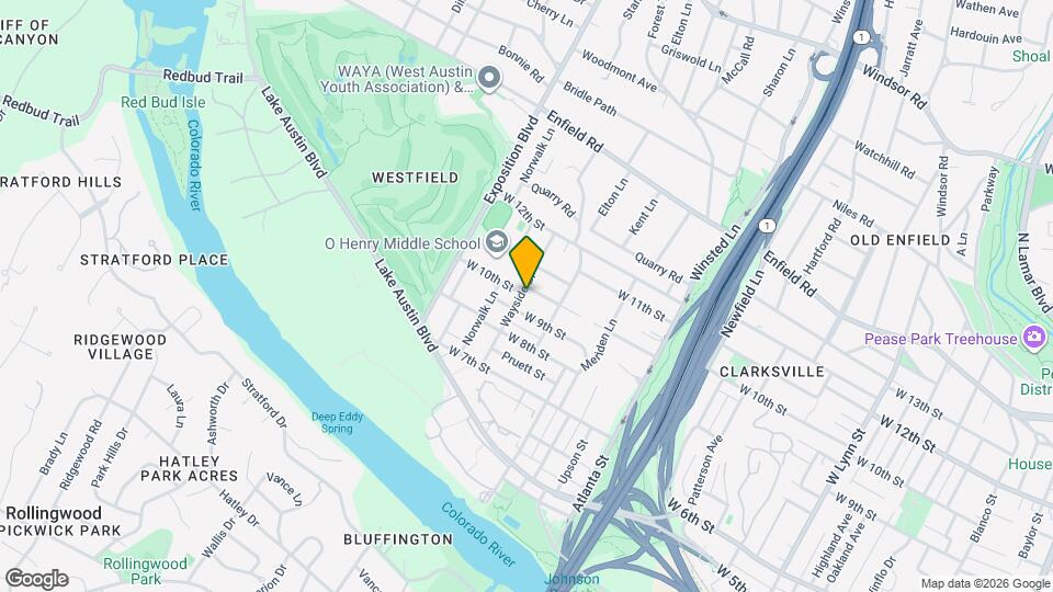 2415 W 10th St Map and Location Details