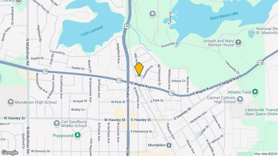 716 NW Holcomb Dr Map and Location Details