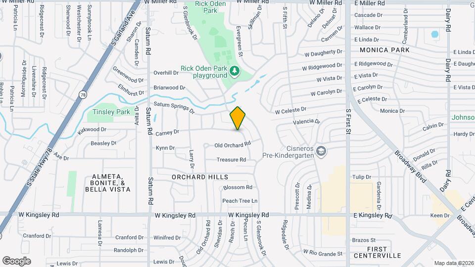 820 Carney Dr Map and Location Details