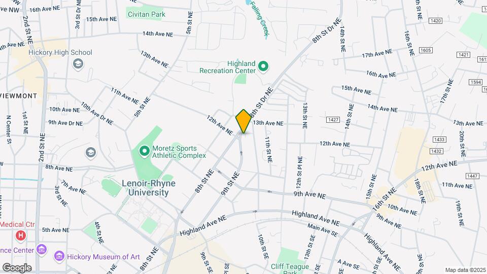 1220 8th St NE Map and Location Details