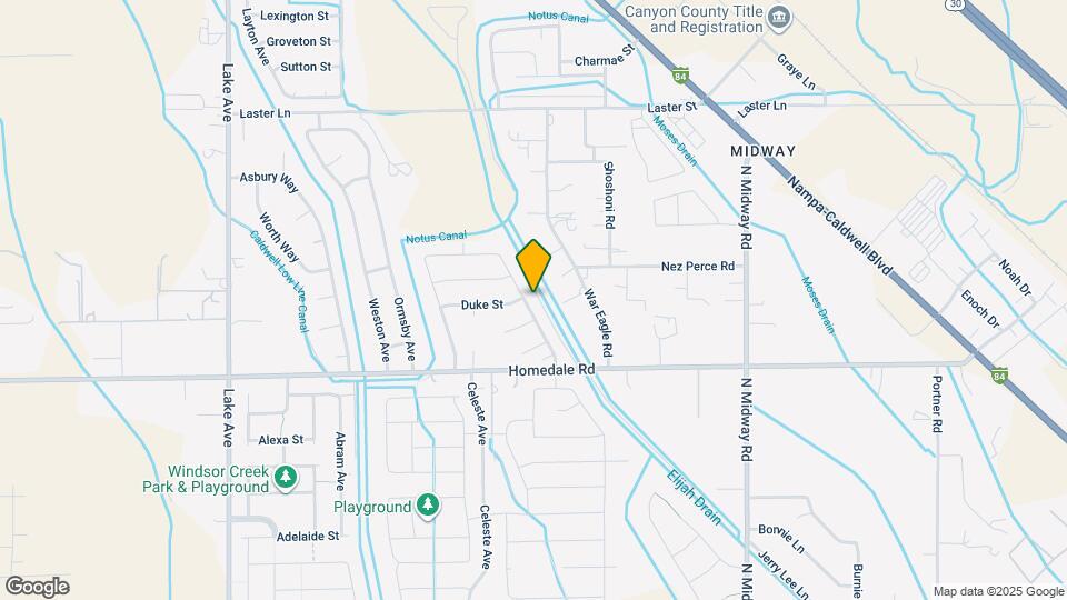 5421 Hargrove Ave Map and Location Details