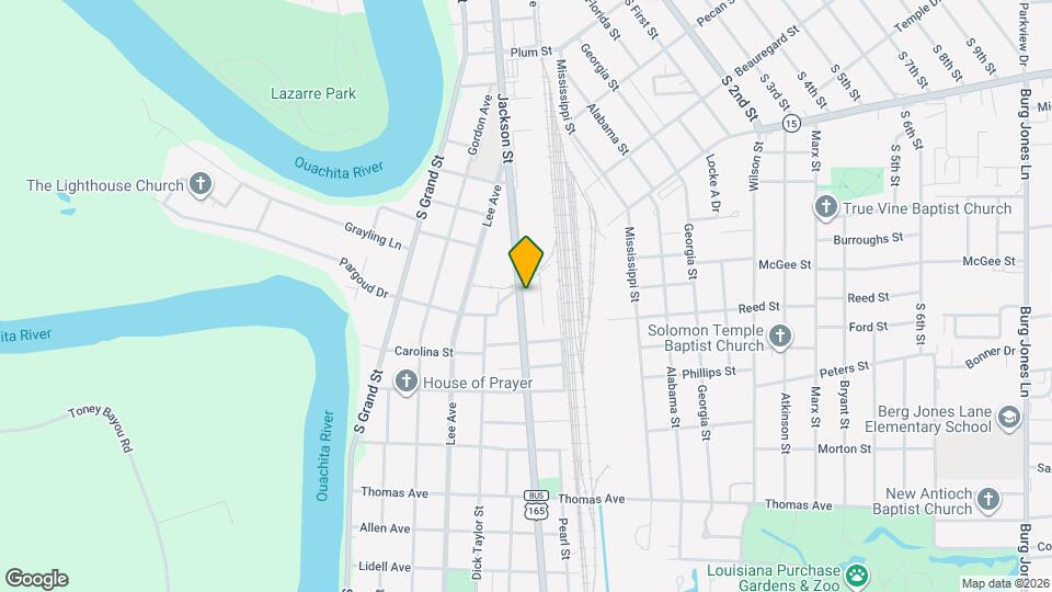2603 Jackson St Mapa y Detalles de la Ubicación