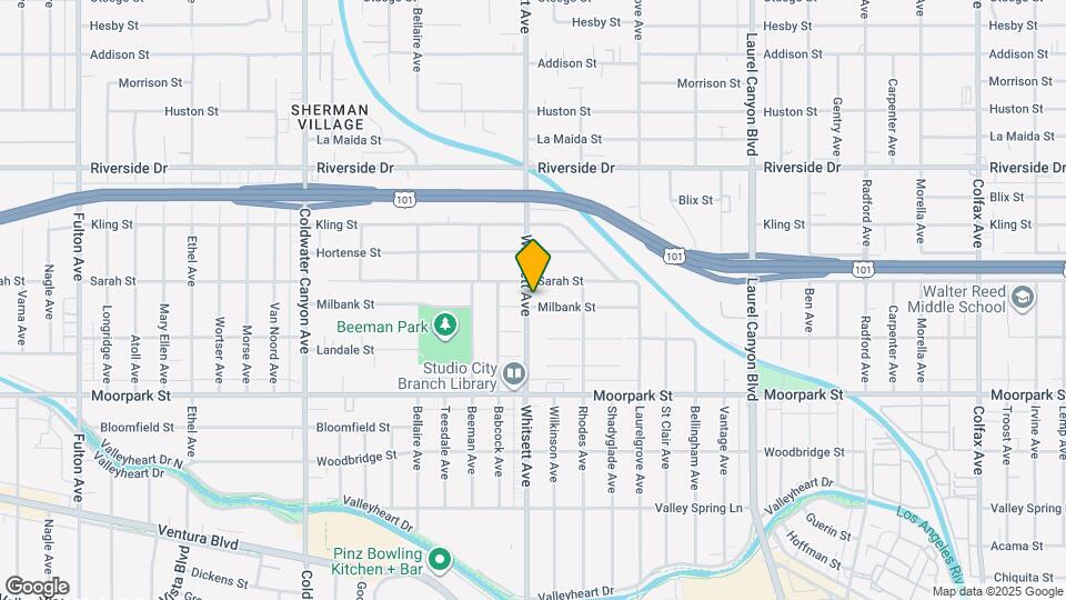 12455 Milbank St Map and Location Details