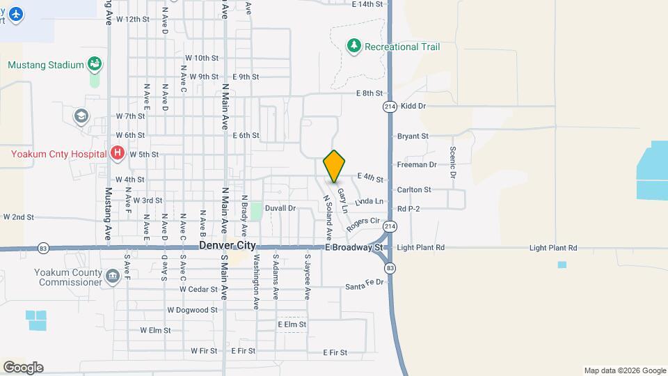 309 Gary Ln Mapa y Detalles de la Ubicación