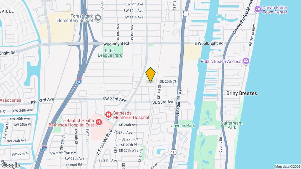 301 SE 21st Ave Mapa y Detalles de la Ubicación