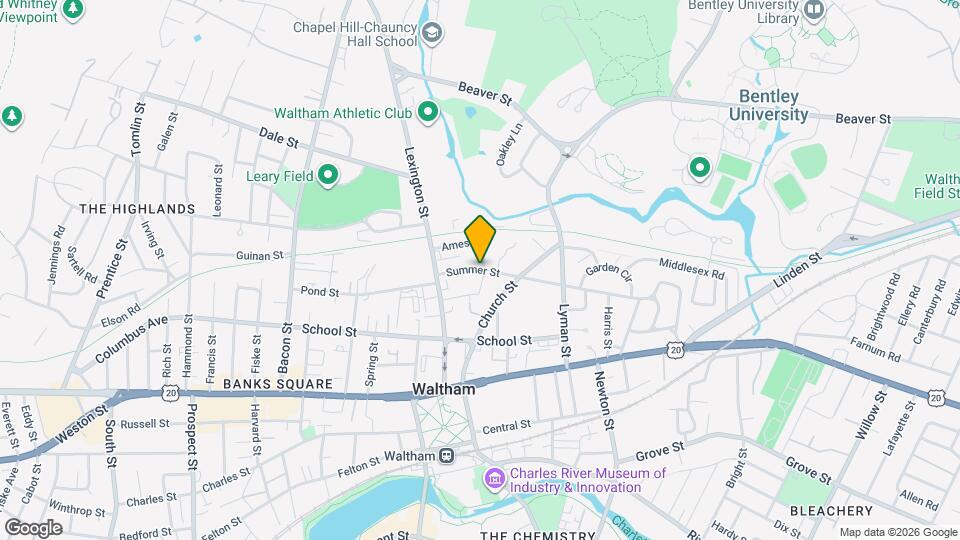 144 Summer St Map and Location Details