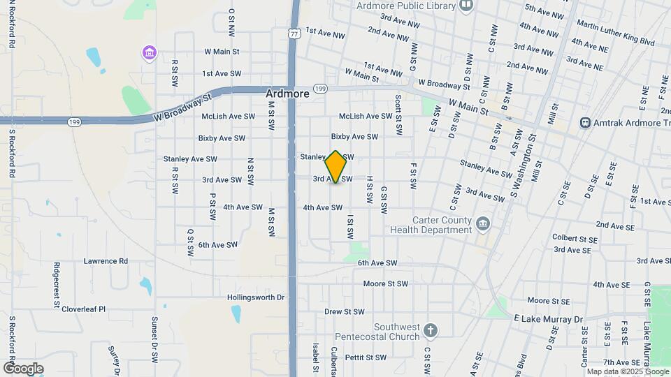 316 K St SW Map and Location Details