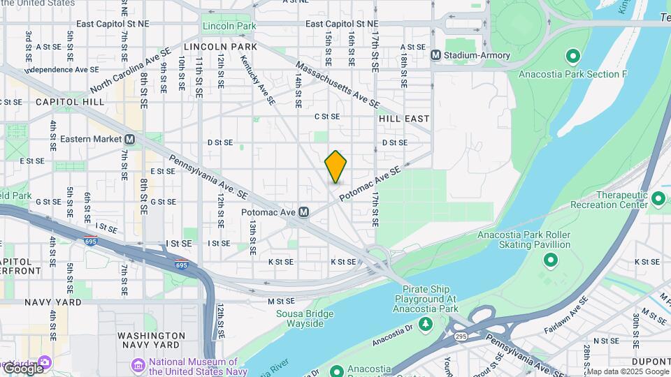 606 Kentucky Ave SE Map and Location Details