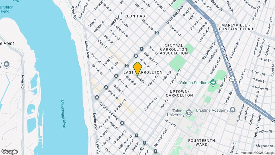 7824 Oak St Mapa y Detalles de la Ubicación