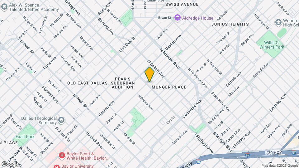 4902 Junius St Map and Location Details