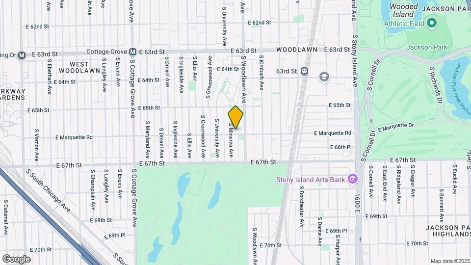 6557 S Minerva Ave Map and Location Details