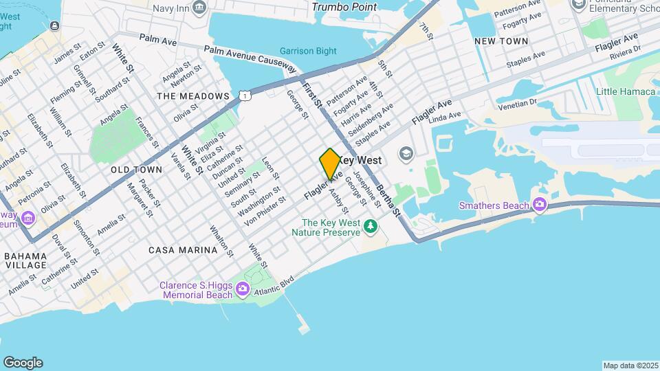 1700 Flagler Ave Map and Location Details