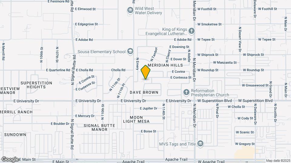 11242 E Camino St Map and Location Details