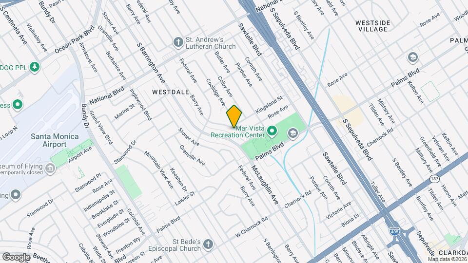 3363 Colbert Ave Map and Location Details