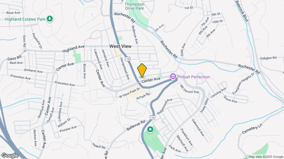 644-650-650 Center Ave Map and Location Details