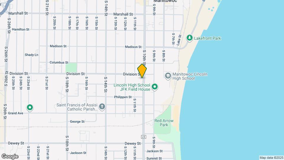 1516 S 10th St Map and Location Details