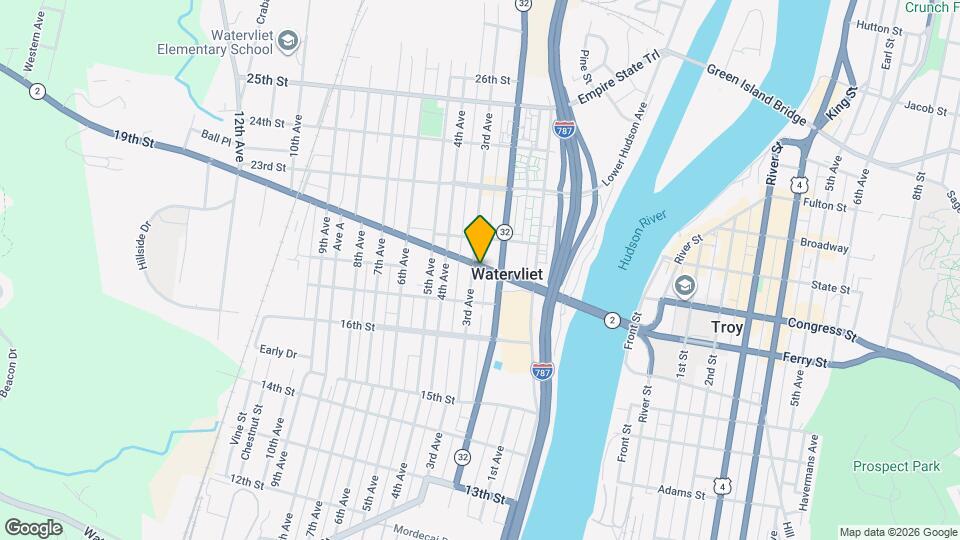 222 19th St Map and Location Details