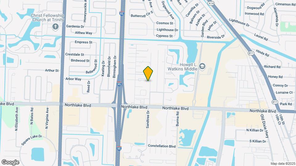 9228 Roan Ln Map and Location Details