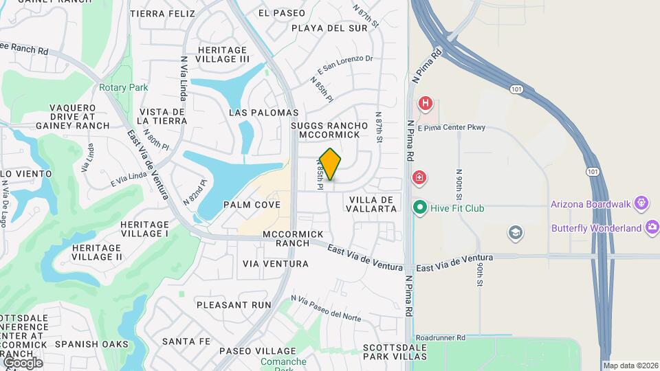 8308 N 86th St Map and Location Details