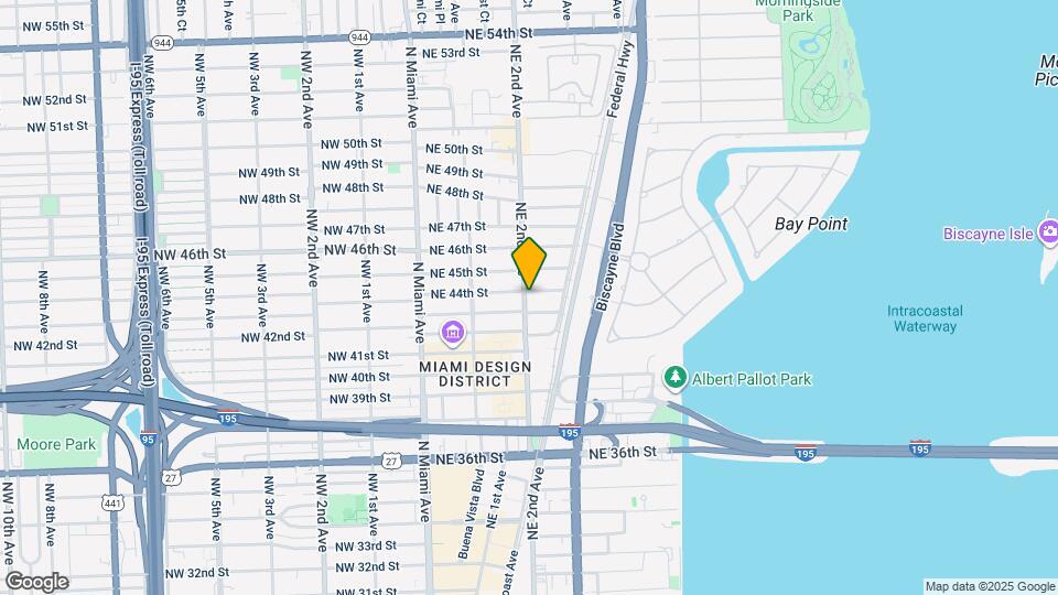 200 NE 44th St Map and Location Details