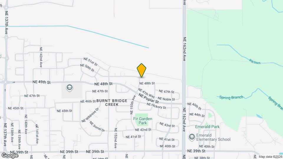 15511 NE 50th Cir Map and Location Details