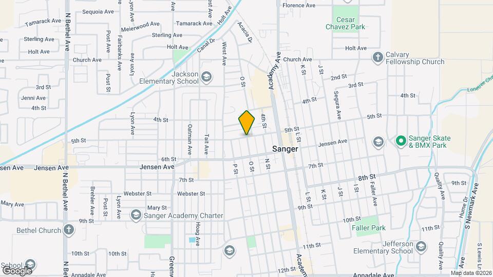 515 O St Map and Location Details