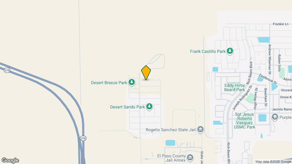 12316 Desert Path Ct Map and Location Details