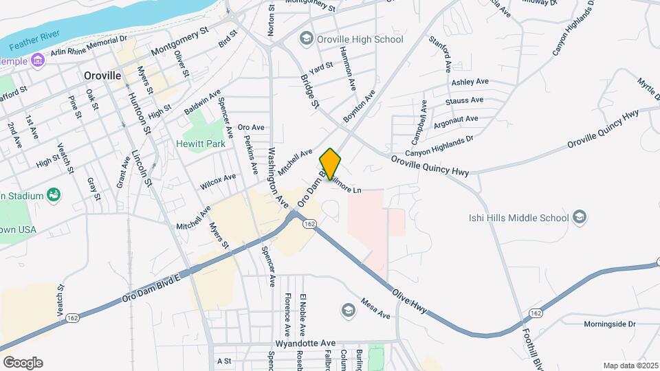 Feather River Gardne Apartments Map and Location Details