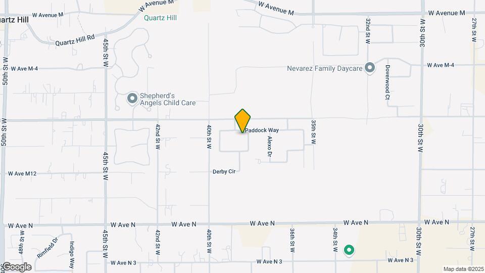 3746 Paddock Way Map and Location Details
