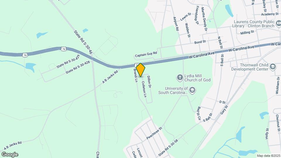 102 Colleton Ln Map and Location Details