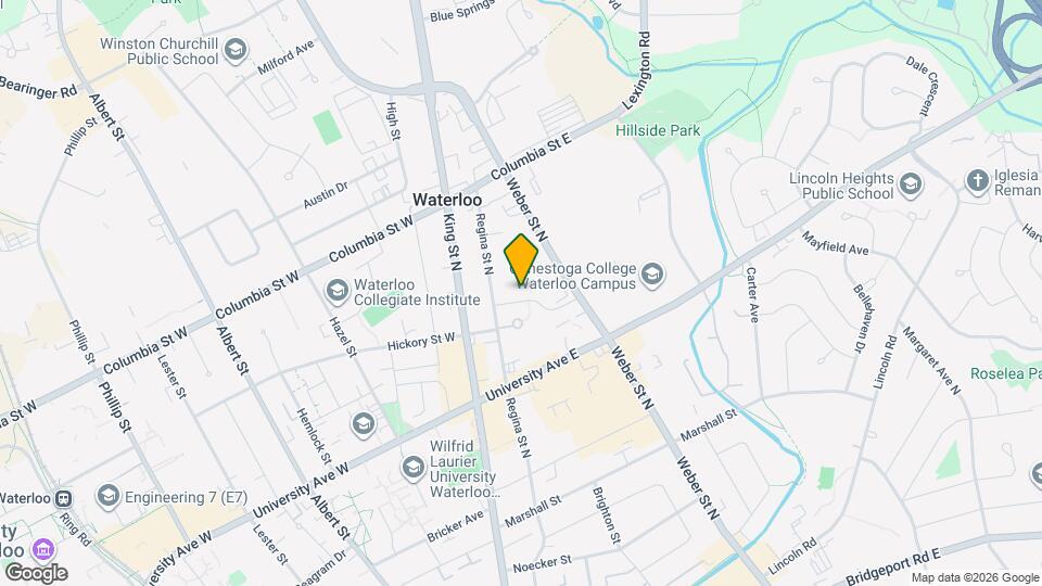 30 Hickory St E, Unit #207 Map and Location Details