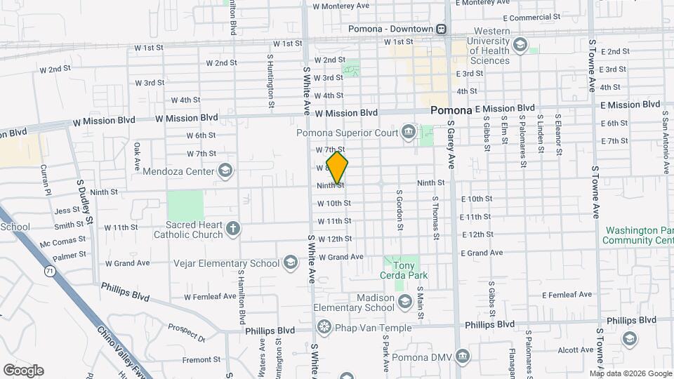 738 W 9th St Mapa y Detalles de la Ubicación