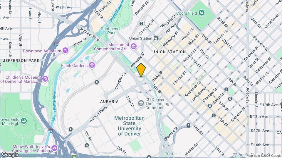 1616 14th St Map and Location Details