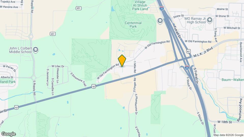 1153 S Tottenham Ct, Unit 1153 Map and Location Details