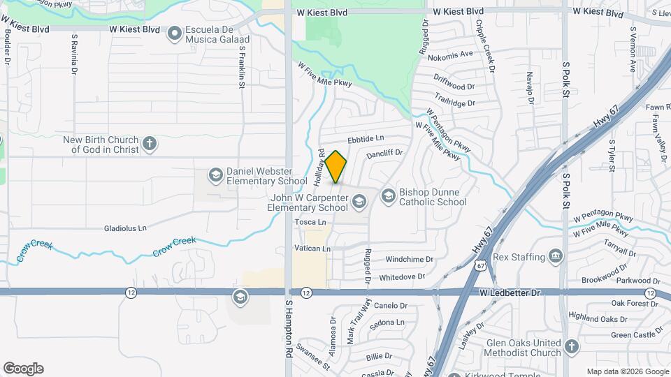 3811 Ovid Ave Map and Location Details