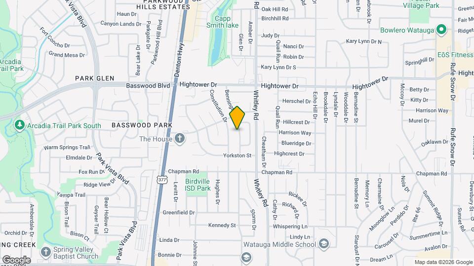 6917 Bennington Dr Map and Location Details