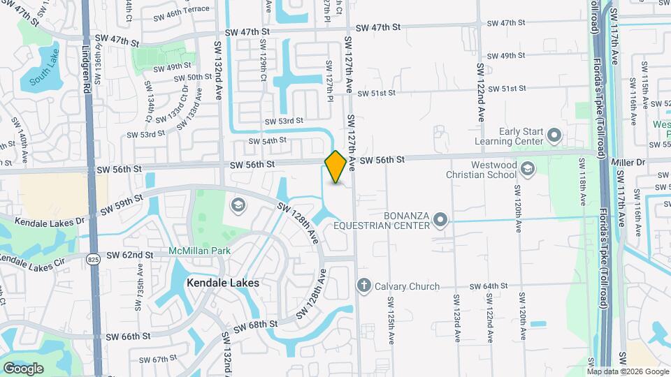 5800 SW 127th Ave, Unit 2208 Mapa y Detalles de la Ubicación