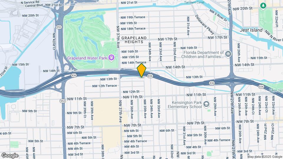 3515 NW 13th St, Unit Apartment Mapa y Detalles de la Ubicación