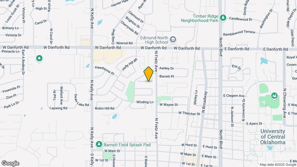 320 Cedar Crest Dr Map and Location Details