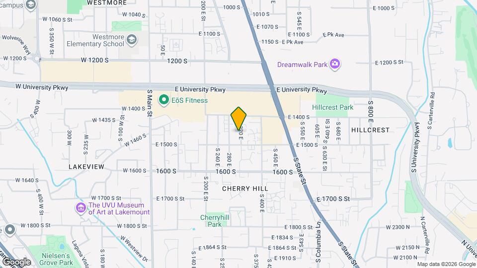 1454 S 320 E, Unit 438 Map and Location Details