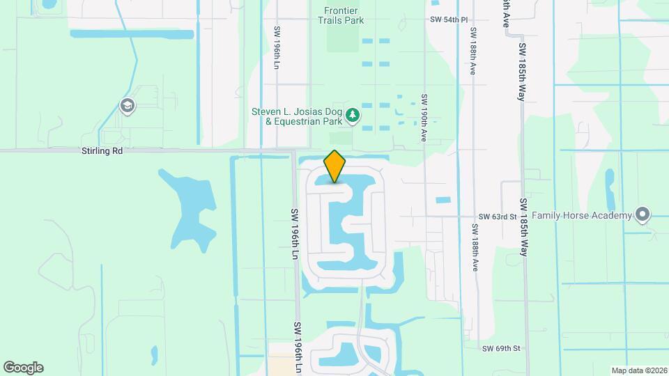 19351 SW 61st St Map and Location Details