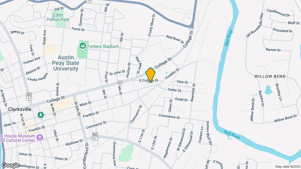1139 Main St Mapa y Detalles de la Ubicación