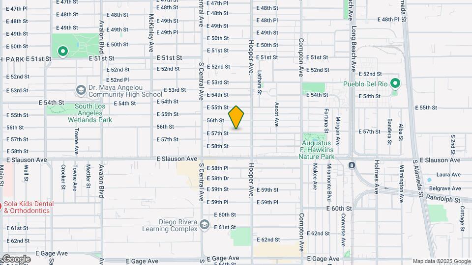 1221 E 57th St Map and Location Details