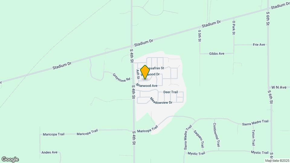 8925 Beechwood Dr Map and Location Details