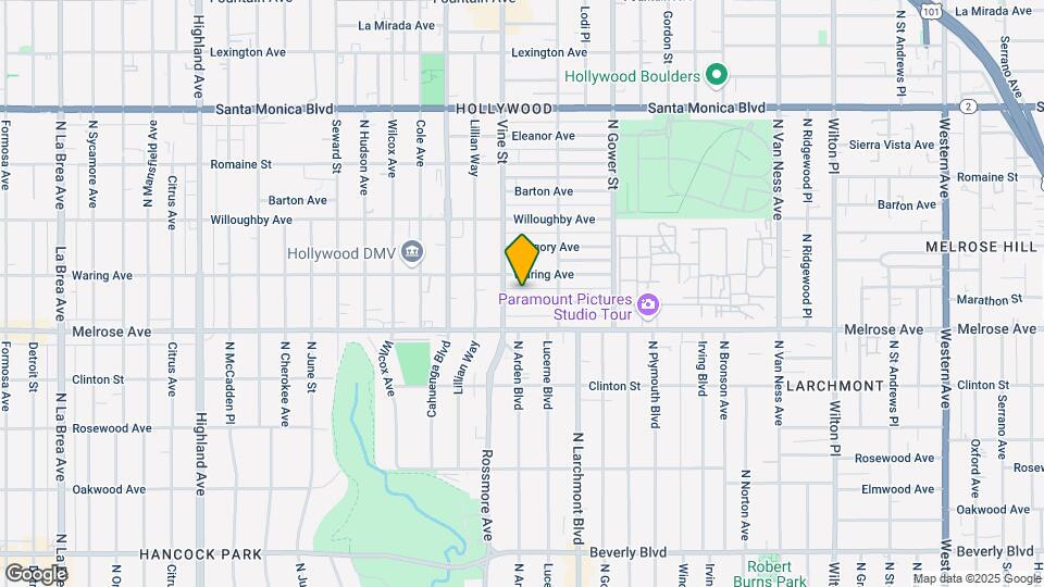 5843 Camerford Ave Map and Location Details