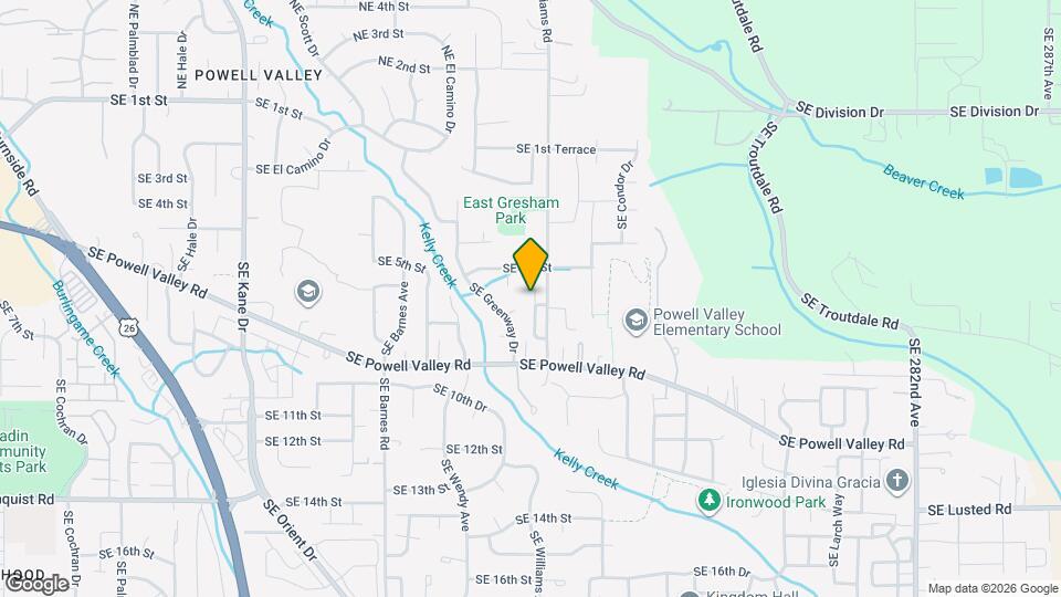 687 SE Anderson Ln Map and Location Details