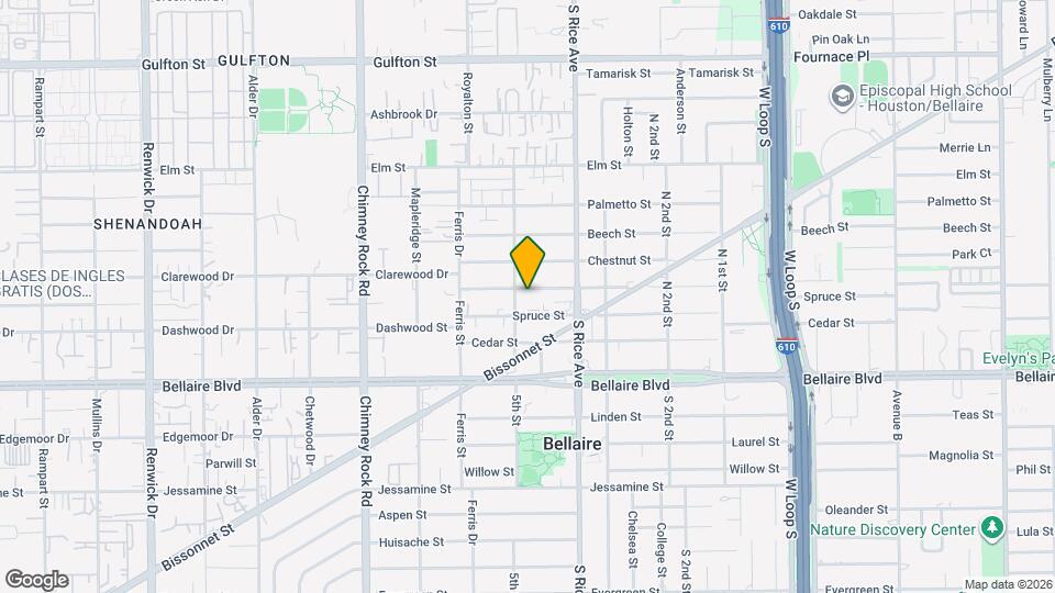 5121 Locust St Map and Location Details