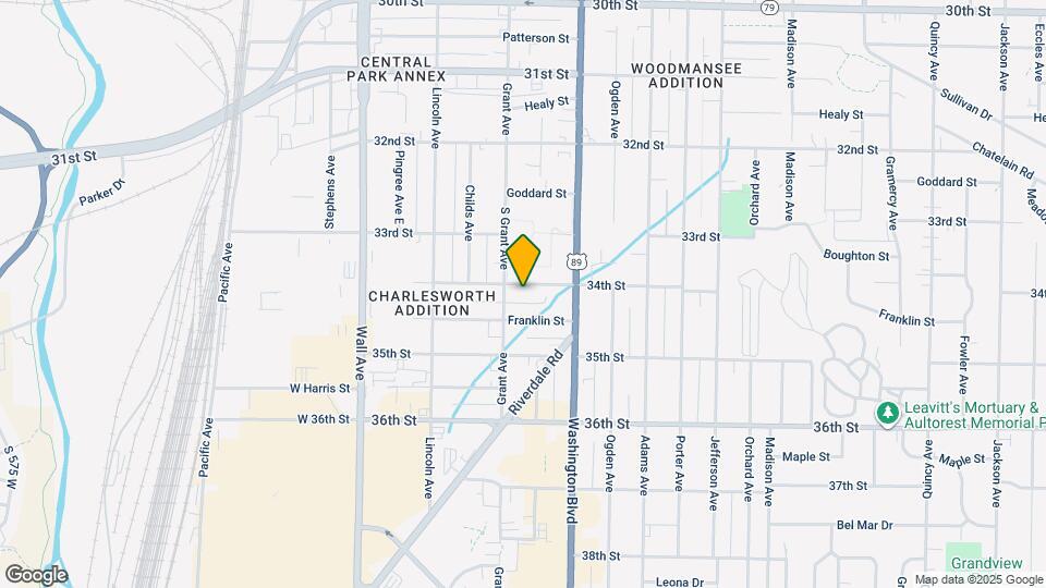 323 34th St Map and Location Details